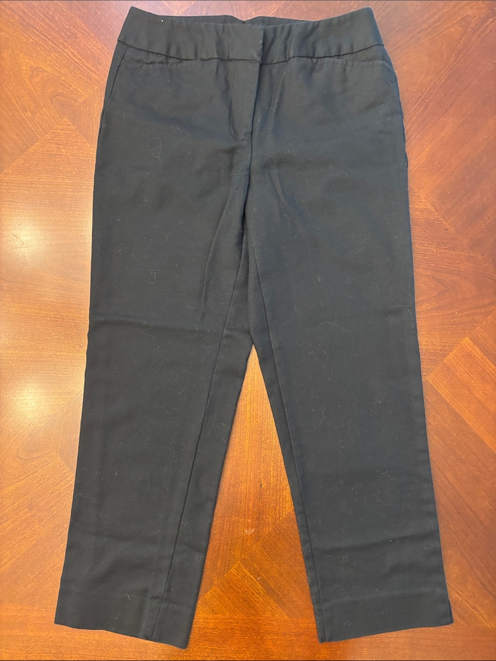 Grace Elements Black Women's Pull-On Straight Leg Pants